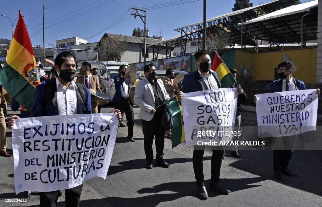 BOLIVIA-HEALTH-VIRUS-CULTURE-PROTEST