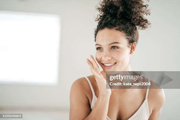 glamourous and radiant every morning - retinol stock pictures, royalty-free photos & images