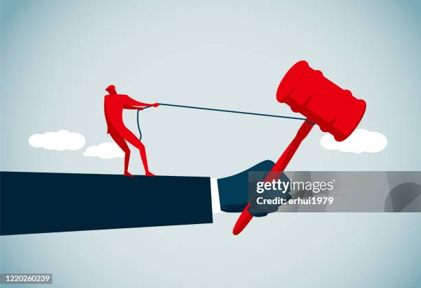 urteil - stopschild stock-grafiken, -clipart, -cartoons und -symbole