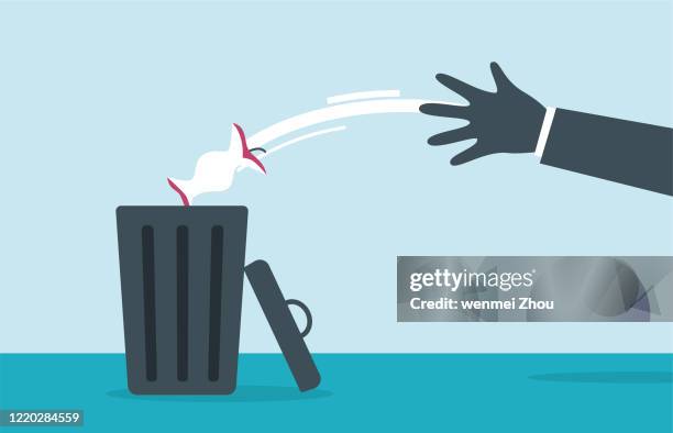 garbage - core stock illustrations