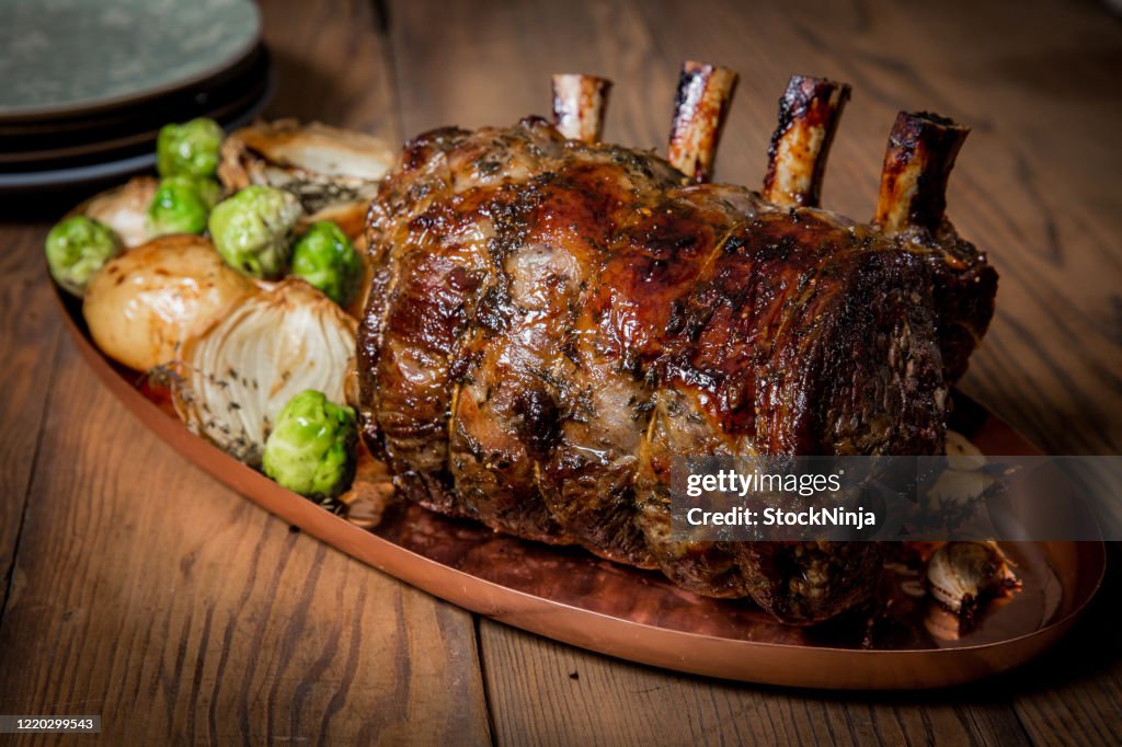 Ful rack of lamb uncut.