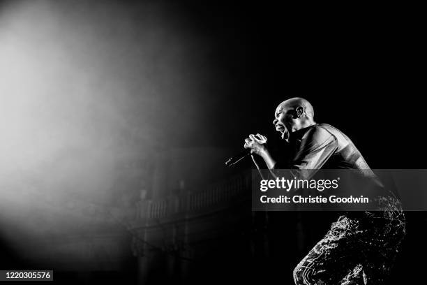 Skin of Skunk Anansie performs on stage at Brixton O2 Academy on 4 February 2017 in London, England.