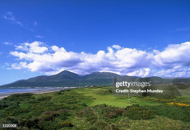 General view of the Royal County Down GC host to the 1999 Amateur Championship in Northern Ireland. \ Mandatory Credit: Stephen Munday /Allsport