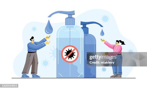 handdesinfektionsmittel - hygiene stock-grafiken, -clipart, -cartoons und -symbole