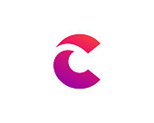 Letter C logo icon