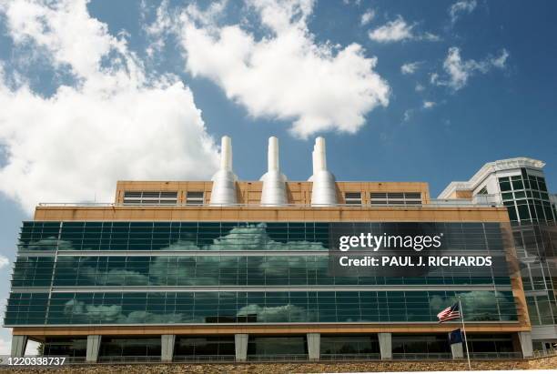 An exterior shot of part of the Federal Bureau of Investigation crime laboratory May 12 on the grounds of the FBI Academy in Quantico, Virginia,...