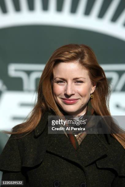 Diane Neal attends the New York Jets vs the Oakland Raiders game at the Meadowlands , on December 31, 2006 in East Rutherford, New Jersey.