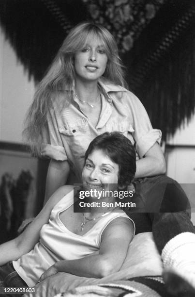 Errol Flynn's daughters, Dierdre Flynn and Rory Flynn, September 15, 1980.