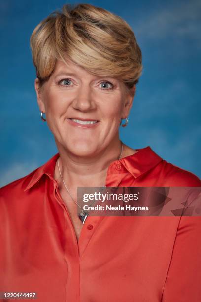 Tv presenter and broadcaster Claire Balding is photographed for the Daily Mail on July 26, 2019 in London, England.