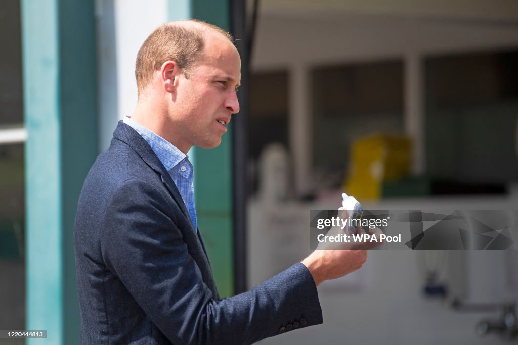 The Duke of Cambridge Visits The Kings Lynn Ambulance Station
