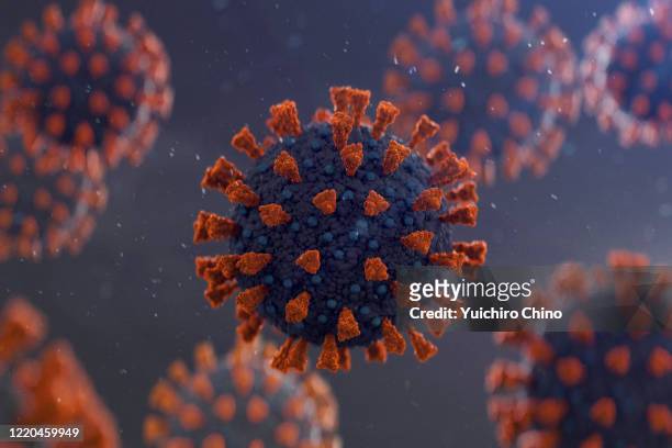 coronavirus covid-19 - virus organism stock pictures, royalty-free photos & images