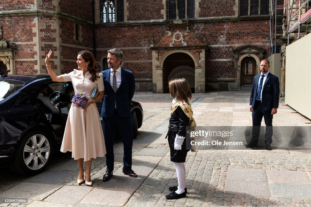 "The Faces Of The Queen" Exhibition Opening In Frederiksborg