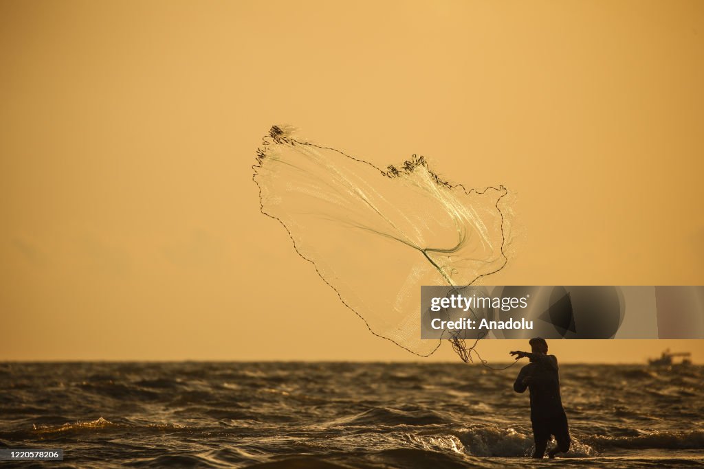 Fisherman in Turkey's Hatay