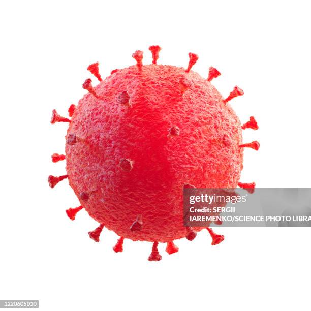 coronavirus, illustration - covid particle stock illustrations