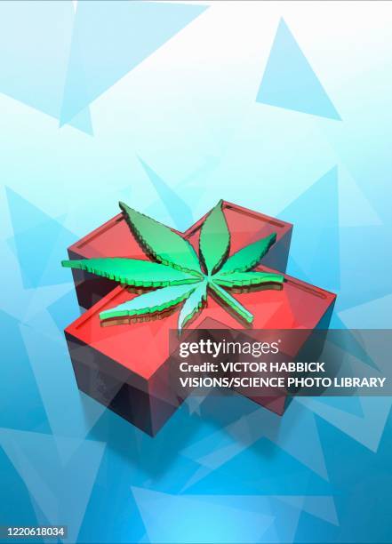 medicinal marijuana, illustration - hemp leaf stock illustrations