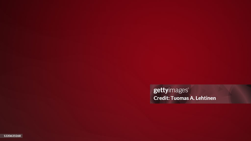 Wavy and delicate lines on red background.