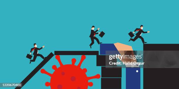 ilustraciones, imágenes clip art, dibujos animados e iconos de stock de covid-19 coronavirus prevención ilustración vectorial plana - prevencion de riesgos laborales