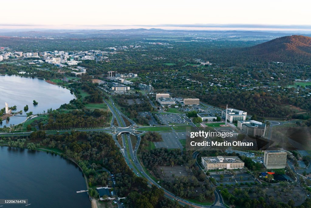 Aerial Views Of Canberra