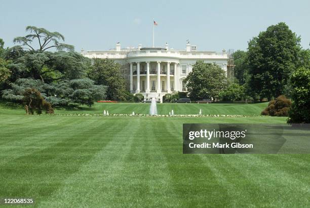 the white house, washington dc - la casa blanca fotografías e imágenes de stock