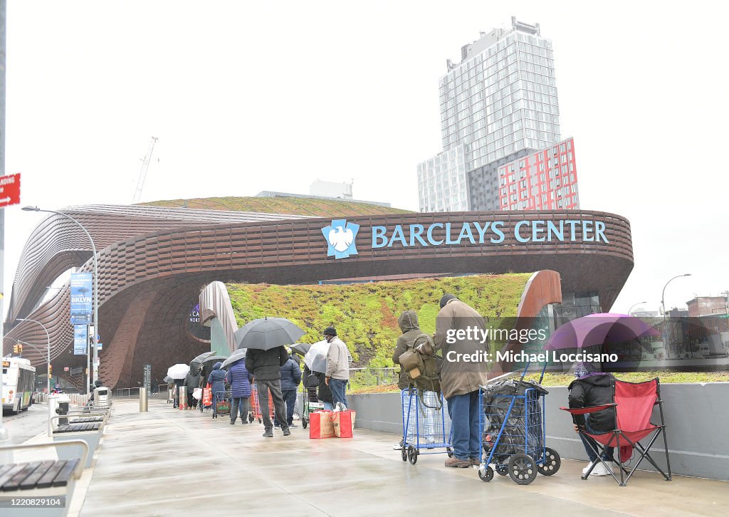 Brooklyn Nets, Barclays Center Partner With Food Bank For New York City To Host Mobile Food Pantry For New Yorkers Impacted By Covid-19 Pandemic...