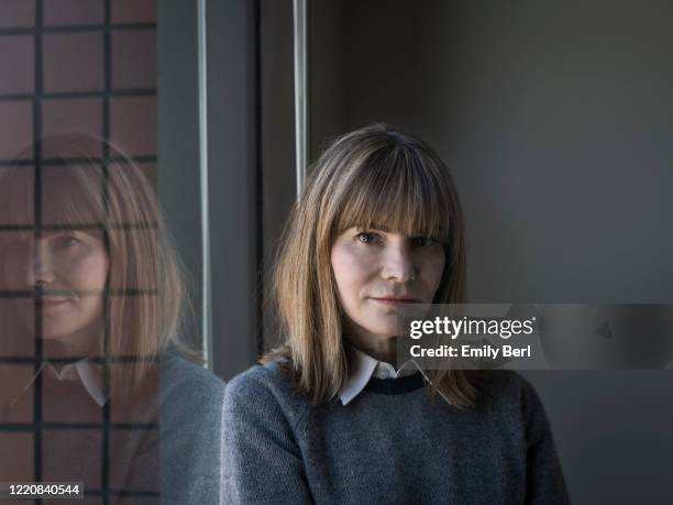 Actress Jennifer Jason Leigh is photographed for the Guardian on May 25, 2018 in Beverly Hills, California. PUBLISHED IMAGE.