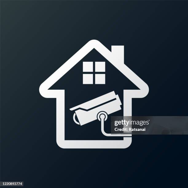home security - traffic camera stock illustrations