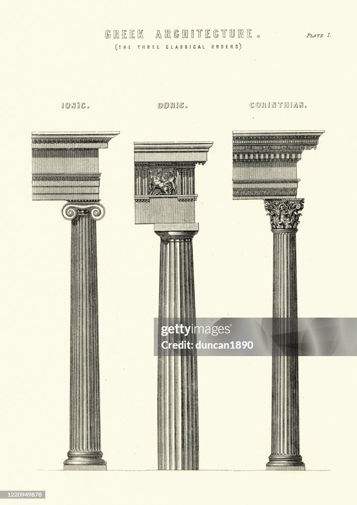 Greek Columns Doric