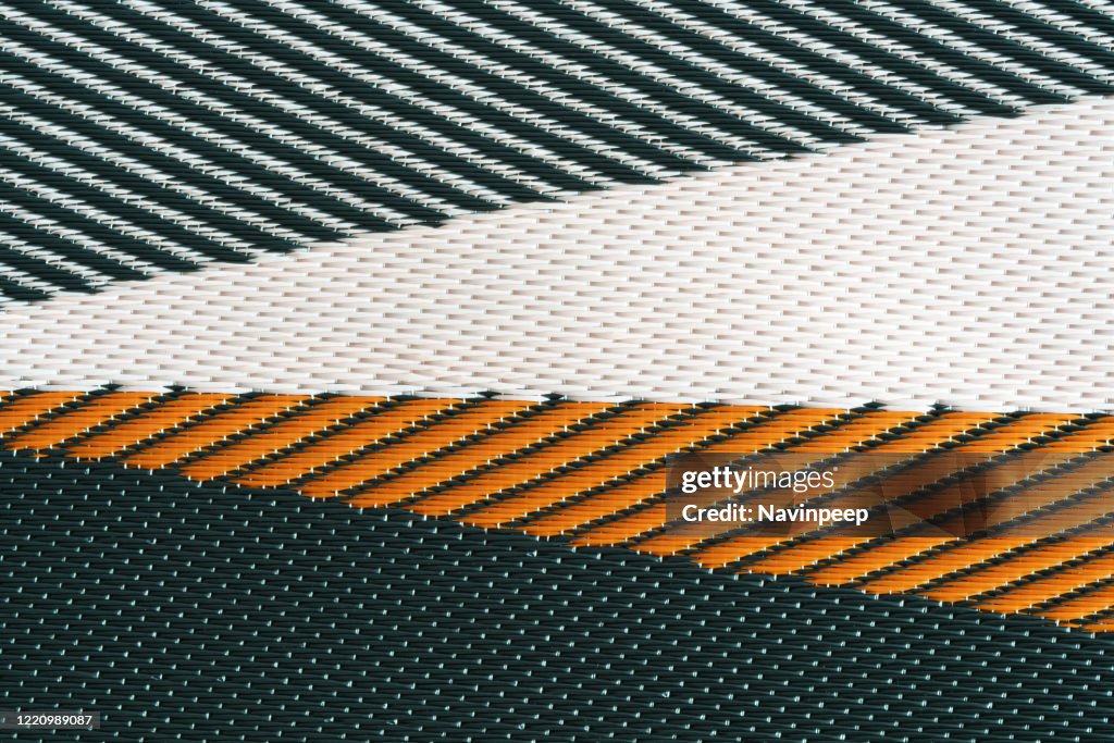 Patterned Plastic Carpet