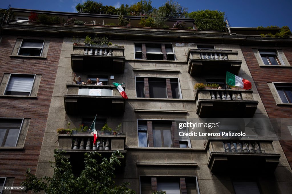 April 25th Liberation Day Celebrations In Italy