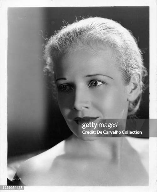 Ann Harding as 'Dr Mary White' in a publicity shot from the movie 'The Flame Within' United States.