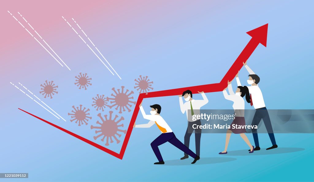 Krisenmanagement, Teamwork-Konzept.