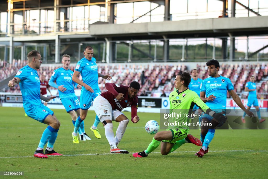 Northampton Town v Cheltenham Town - Sky Bet League Two Play Off Semi-final 1st Leg