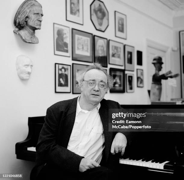 Alfred Brendel, Austrian pianist, 12th June 2000. Born into a non-musical family, Brendel took to the piano at a young age and was largely...