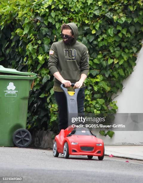 Jamie Bell is seen on June 18, 2020 in Los Angeles, California.