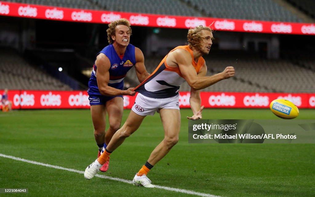 AFL Rd 3 - Western Bulldogs v GWS
