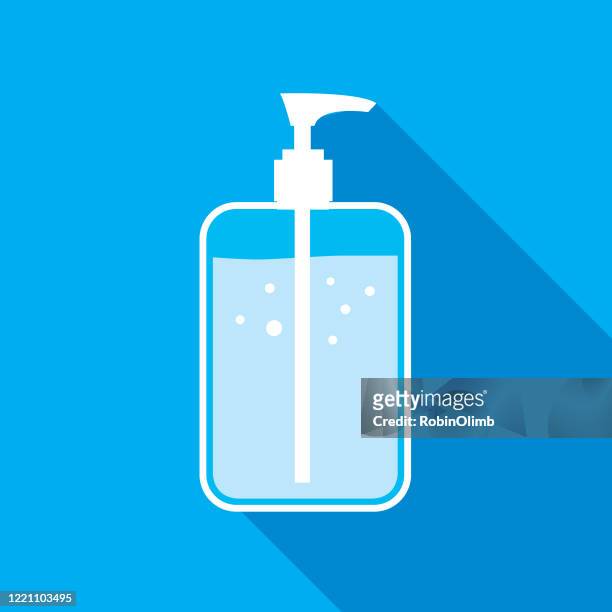 ilustrações, clipart, desenhos animados e ícones de ícone da garrafa de desinfetante para mãos - hand sanitiser
