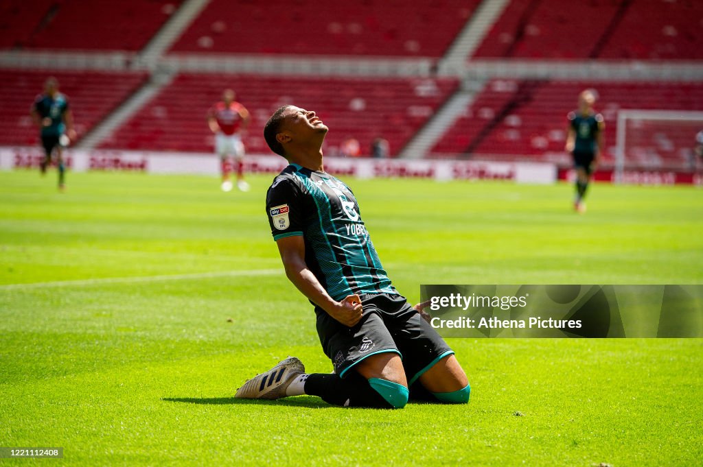 Middlesbrough v Swansea City - Sky Bet Championship