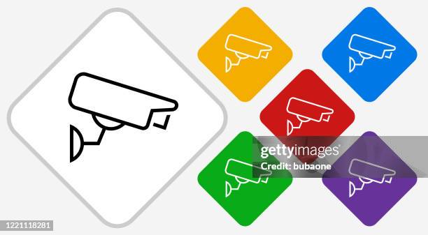 security camera icon - multiple monitors stock illustrations