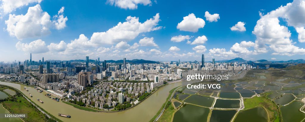 Shenzhen City Skyline
