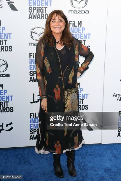 Karen Allen attends the 2020 Film Independent Spirit Awards on February 08, 2020 in Santa Monica, California.