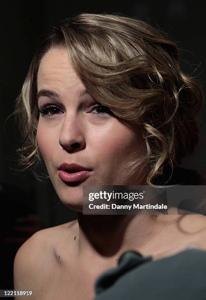 Bridgit Mendler attends a special screening for Lemonade Mouth, at BAFTA 195 Piccadilly on August 25, 2011 in London, England.