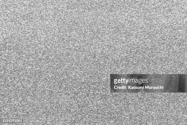 silver glitter texture background - glitter stock pictures, royalty-free photos & images