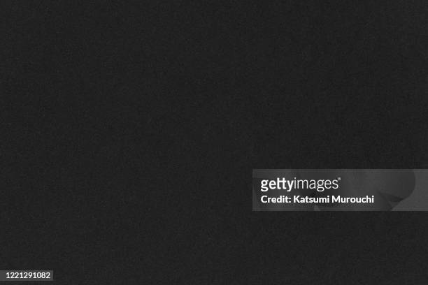 plain black paper texture background - colore nero foto e immagini stock