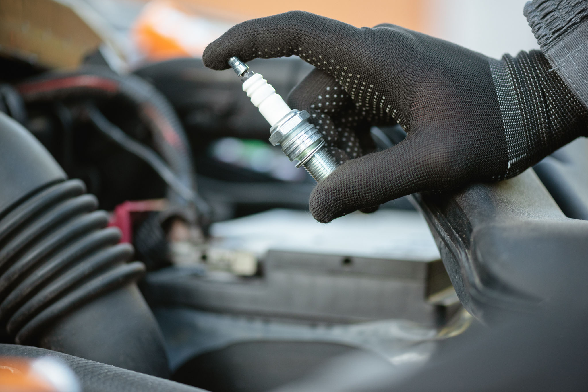 changing spark plugs
