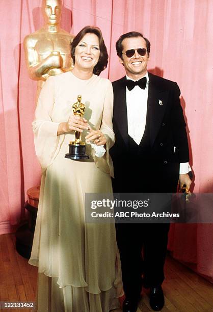 Show Coverage - Airdate: March 29, 1976. LOUISE FLETCHER;JACK NICHOLSON