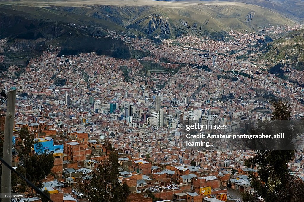 La Paz   from El Alto