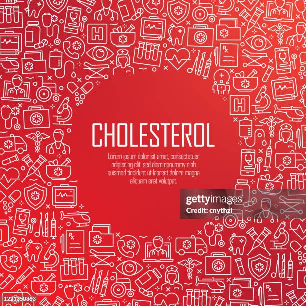 cholesterol - healthcare and medical concept vector pattern and abstract background. - abstract pattern background vector clinical stock illustrations