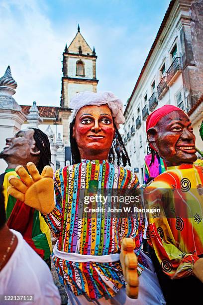 religious, street carnival , salvador - brazil carnival bildbanksfoton och bilder