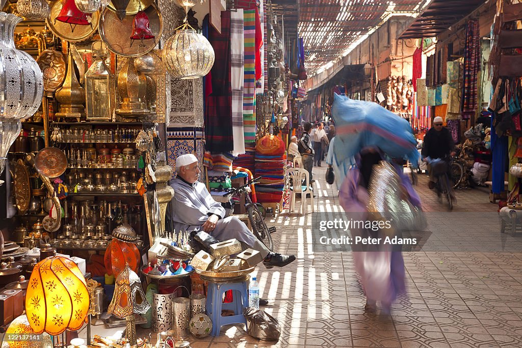 Souk, Marrakech, Morocco