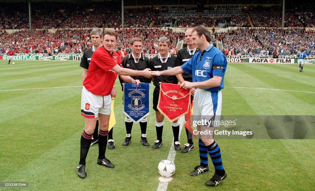 1995 FA Cup Final Everton v Manchester United